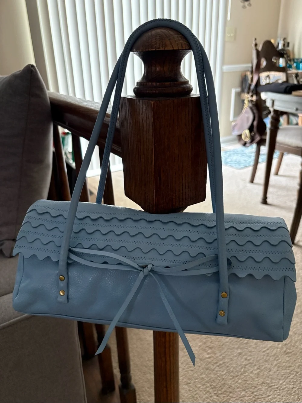 Sigrid Olsen Light Blue Leather Bag